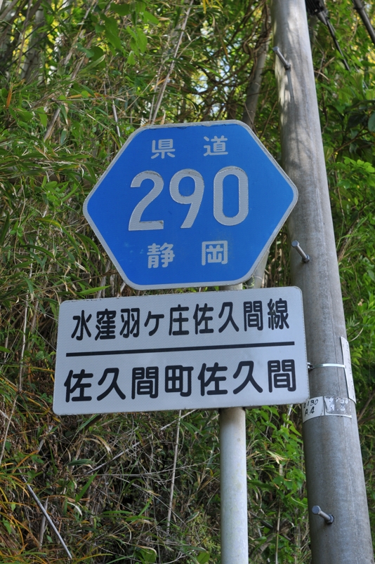 静岡県道290号　水窪羽ケ庄佐久間線